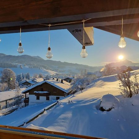 Ferienwohnung - Haus Am Sonnenhang Wertach Buitenkant foto