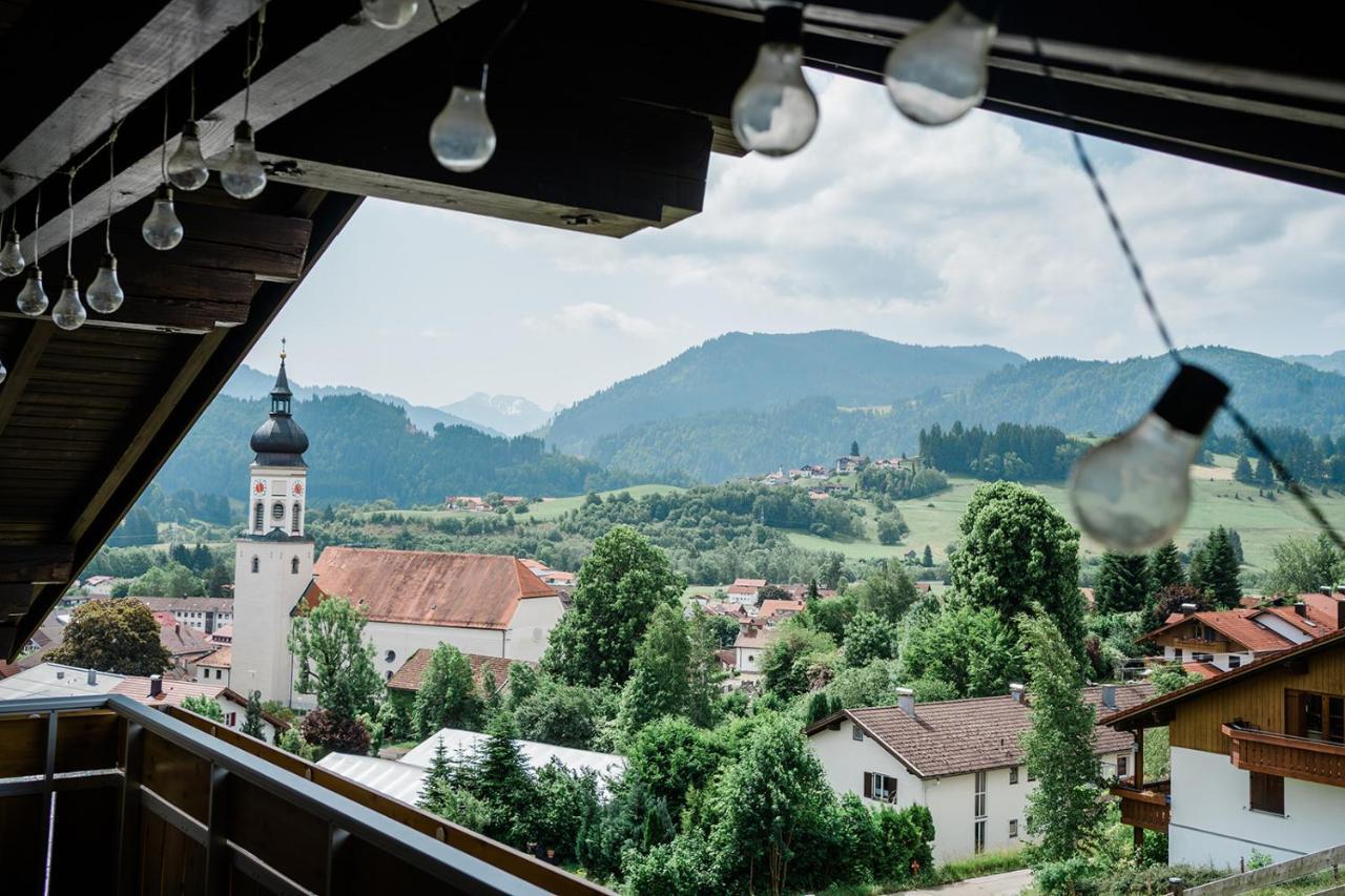 Ferienwohnung - Haus Am Sonnenhang Wertach Buitenkant foto