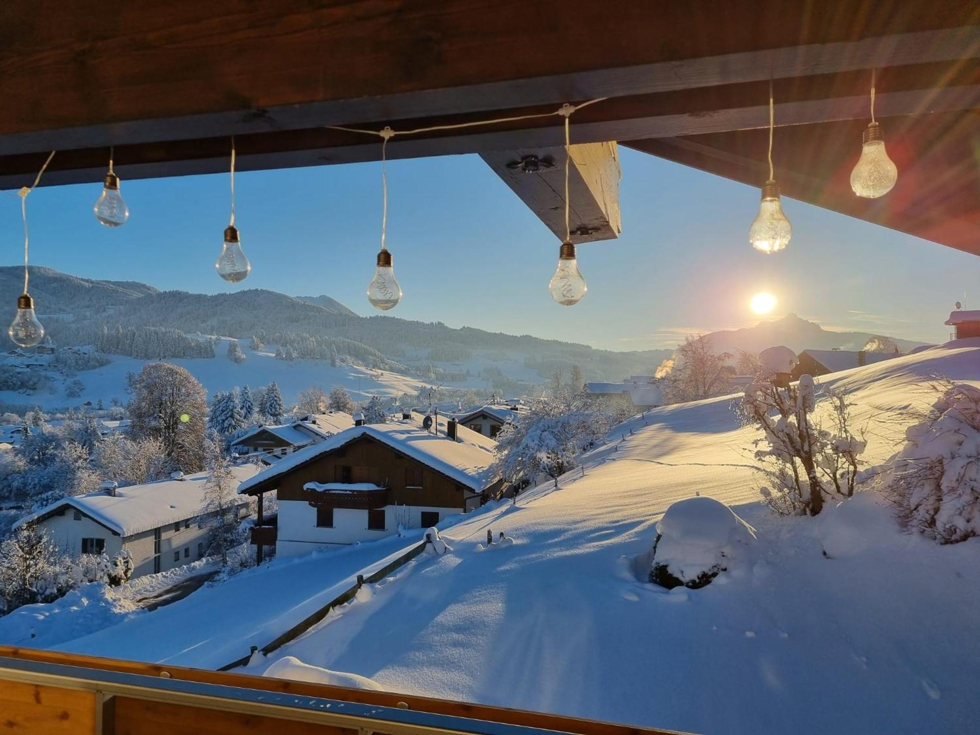 Ferienwohnung - Haus Am Sonnenhang Wertach Buitenkant foto